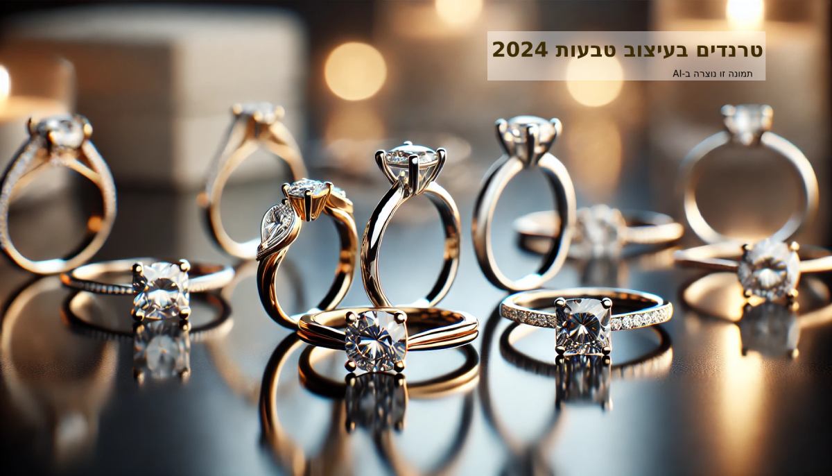 טבעות אירוסין טרנדים לשנת 2024