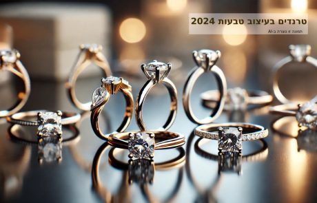 טרנדים עכשוויים בעיצוב טבעות אירוסין – 2024